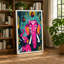 Magenta Elephant Boho - Print-136724216-136724217