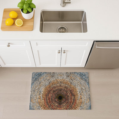 Tapis géométrique intérieur / extérieur lavable à la machine Chantille ACN2524