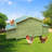 Spacious Wooden Chicken Coop For Outdoor Use With Dual Nesting Boxes And Two Free-range Doors For Easy Access