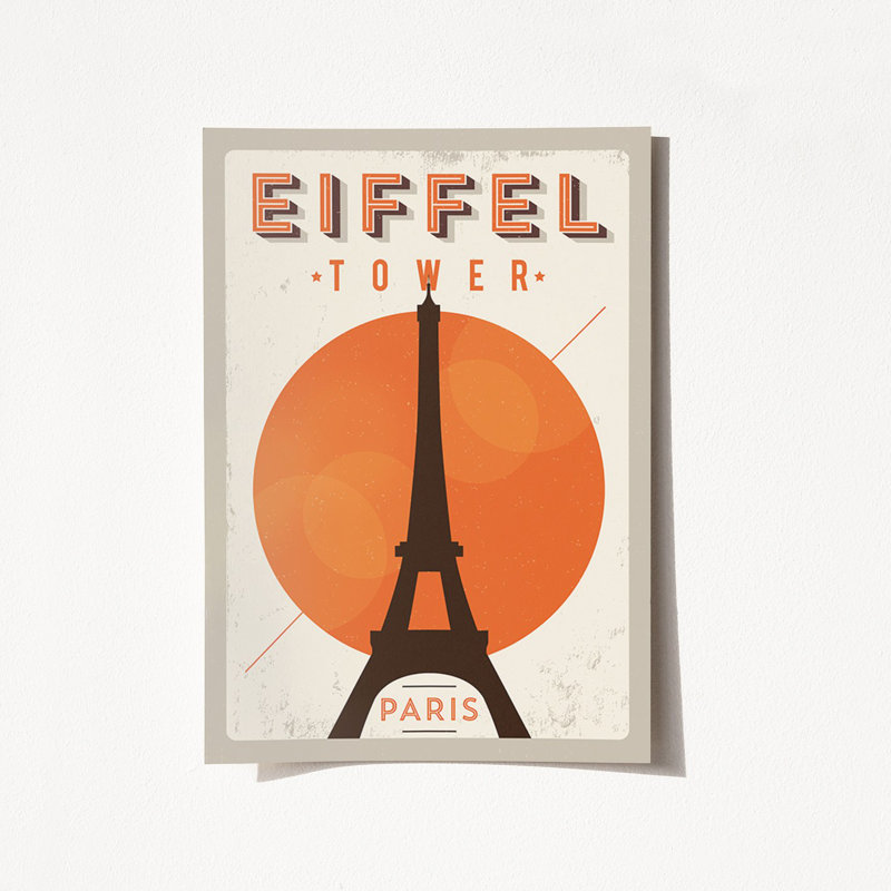 Affiche, H 16,54 po x l 11,69 po