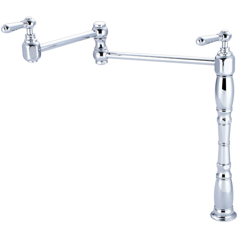 Pioneer Americana Kitchen Faucet, Polished Chrome