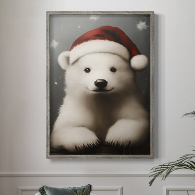 Art des Fêtes de Noël - série 2 - CLxxxix, reproduction encadrée - bois massif
