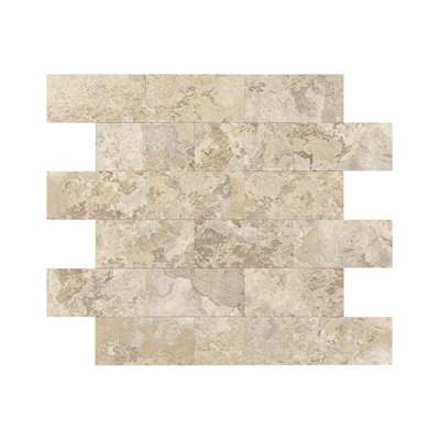 11.6 In. X 11.4 In. Subway Backsplash, Pvc Peel And Stick Mosaic Tile (9 Sq.ft./case)