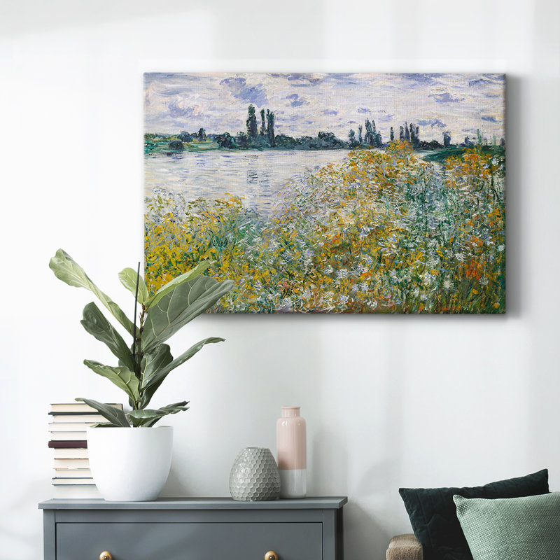 Paysage rétro-XXV III, H 9 po x l 13 po x P 1,5 po, Toile tendue