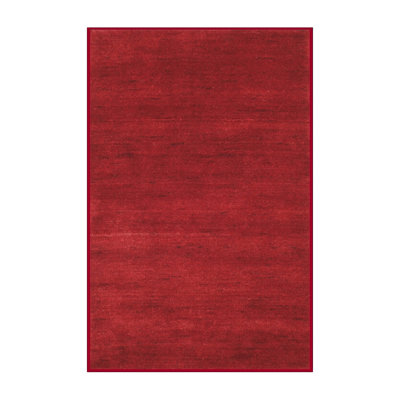 Tapis de zone rouge contemporaine