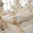 Microfiber Floral Print Comforter Set-110354085
