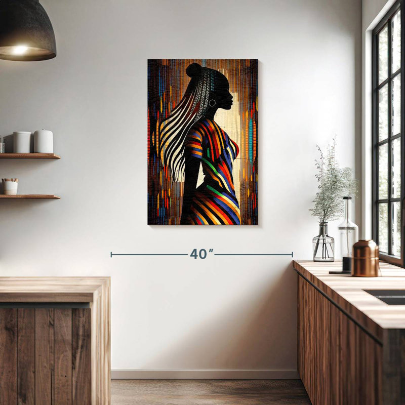 Rayures Leisha, H 36 po x l 24 po
