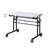 Techni Mobili Adjustable Metal Base Computer Desk-111986959