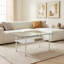 Glass Top Coffee Table
