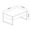 Tahana Sled Coffee Table-650062339