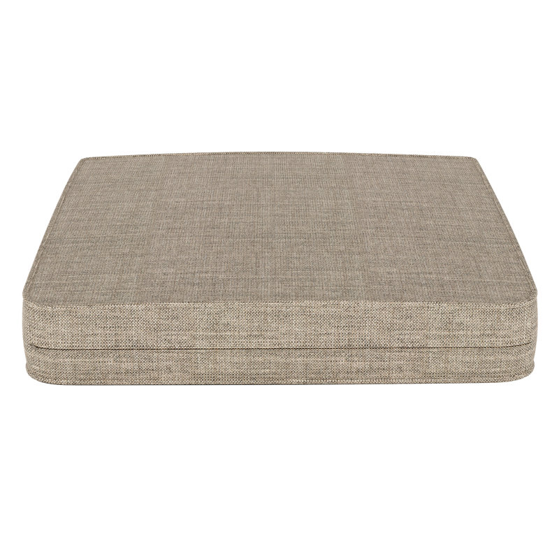 Outdoor Sunbrella® Seat Cushion, Sunbrella® Cast Shale