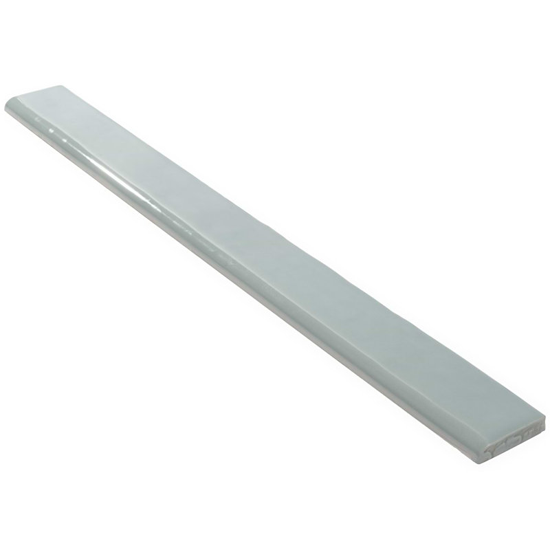 Carolina Sky 2x20 Polished Ceramic Bullnose