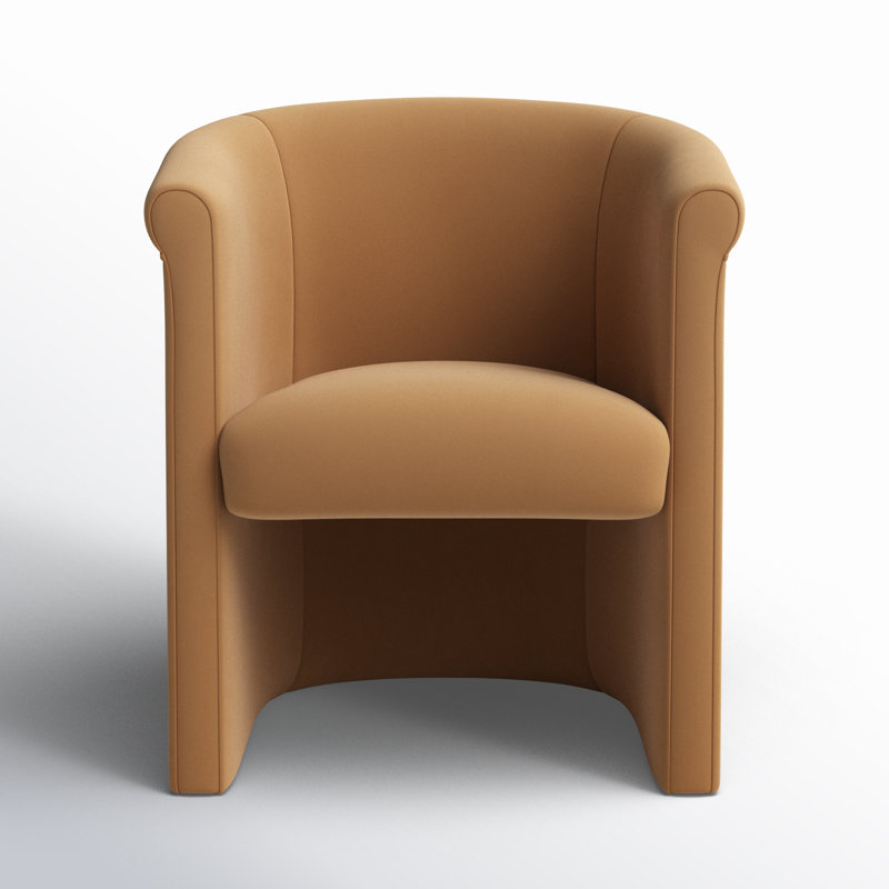 Sanon 25.5'' Wide Genuine Leather Top Grain Leather Armchair