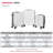 Modern White suitcase