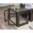 Wooden Dog Crate Furniture with Cushion - 32 Inch Medium Dog Kennel with Double Doors - Indoor Decorative Pet House End Table for Small and Medium Pets (Espresso)