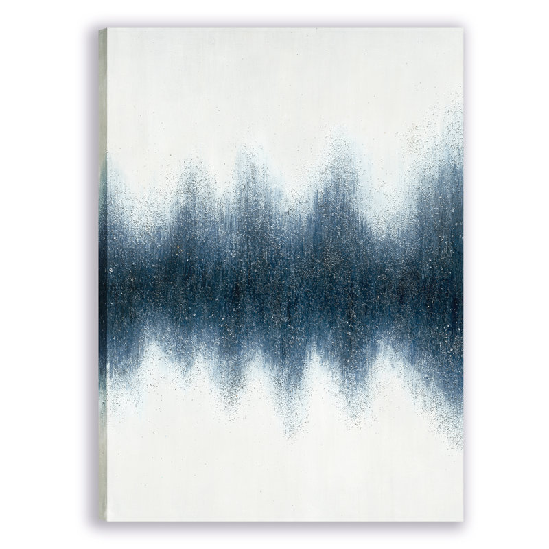 Peinture sur toile tendue, H 36 po x l 48 po x P 1,5 po