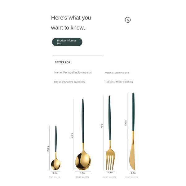 Dimensions du produit