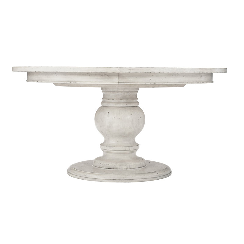 Mirabelle Cream 60" Round Extendable French Country Dining Table