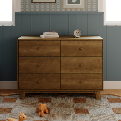 Commode double 6 tiroirs Hudson