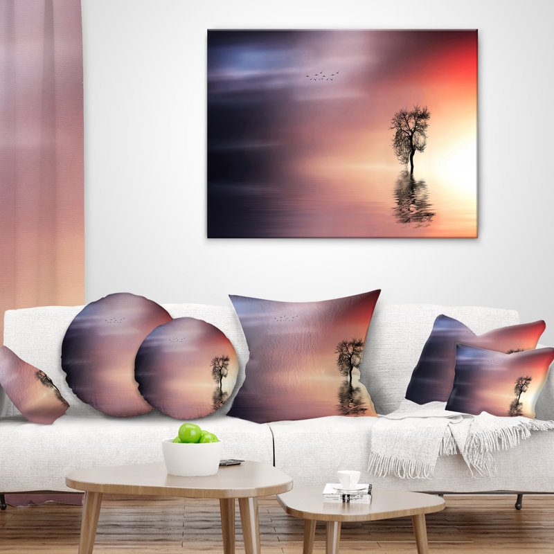 Coussin Schafer Landscape, 16 po x 1 po, Coussin décoratif