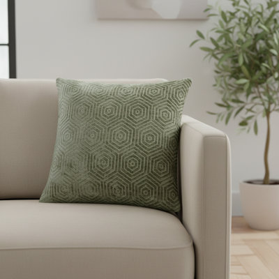 Explorer Sutter Geometric Feather Reversible Throw Pillow