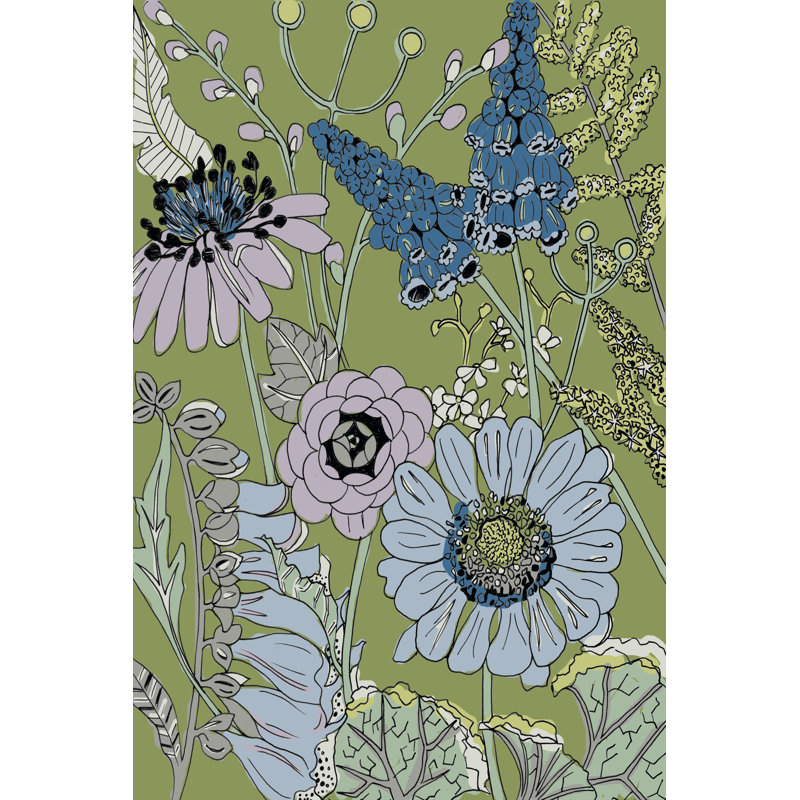 Garden II by Chariklia Zarris - Wrapped Canvas Art Prints, 46cm H x 30cm W