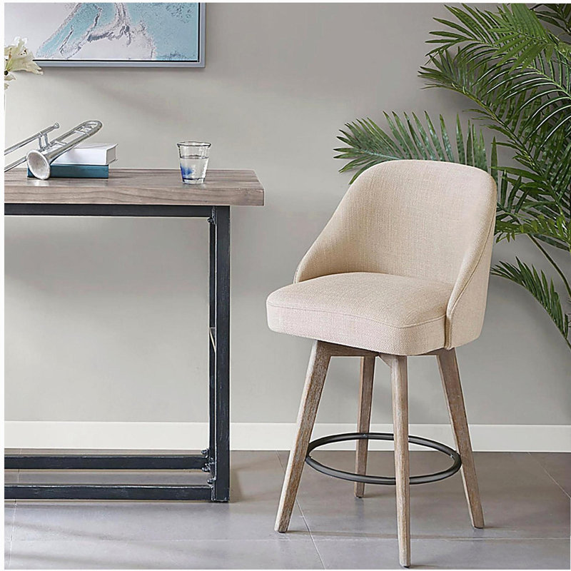 Tabouret de comptoir avec siège pivotant