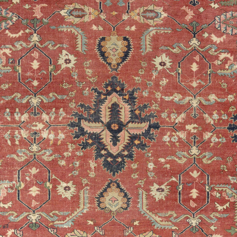 Tapis turc antique Oushak