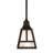 Ramesh 1 - Light Craftsman Brown Single Pendant