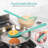 U-Taste 600ºF Heat Resistant Silicone Cooking Utensil Set: BPA-Free Non Stick Rubber Kitchen Tools-100530922