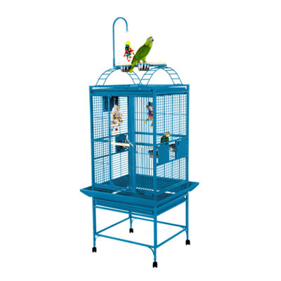 Medium Play top Bird Cage Blue