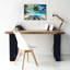  «Paradise Beach 10» par Rey Klimt, art mural sur toile, 26 po x 18 po