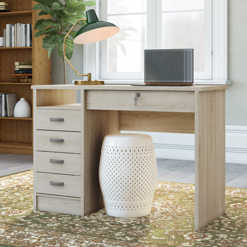 Gouge Computer Desk, Oak
