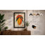 Golden Mango with Leaves Botanical - Framed Print-446745128-446745130