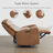 31.1" W Top Grain Leather Rocker Triple-Power Recliner-870454256