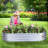 Galvanized Raised Garden Bed Silver-1408503365
