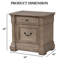 Mobilier de chambre à coucher transitionnel français et anglais