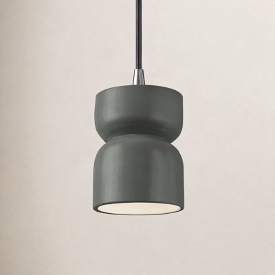 Leni Ceramic Hourglass Single Pendant
