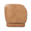 Fauteuil club pivotant en cuir véritable Rinner-125490438