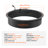 Fire Pit Ring w/ BBQ Fire Ring 35 Inch Outer Steel DIY Campfire Firepit-1983716159