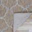 Tapis intérieur / extérieur brun clair / ivoire Borwin-1282115332