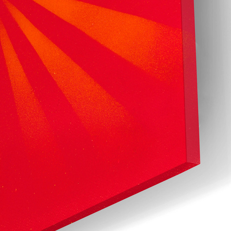 «Red Dragon» par Dean Russo, H 24 po x l 16 po x P 0,2 po