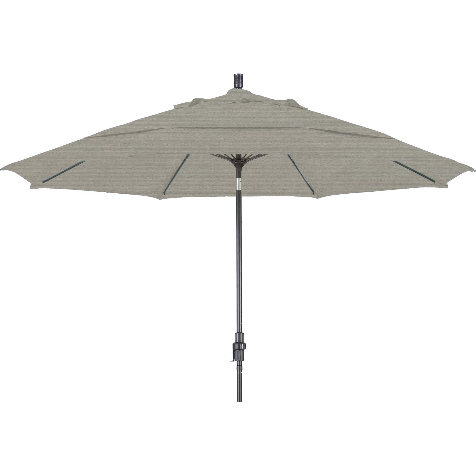 Brent 132'' Sunbrella® Outdoor Umbrella, Spectrum Dove Sunbrella® Plainweave