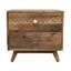 Table de chevet en bois massif Jeanea