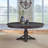 Trelawny Pedestal Dining Table Set w/ 4 Fully Upholstered Chairs