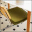 Chaise de salle à manger latérale Ultra avec tissu épais, pieds en bois massif, clous décoratifs en bronze, imprimé léopard, lot de 2