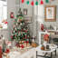 136cm Lighted Artificial Christmas Tree