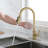 Novobey Pull Down Touchless Kitchen Faucet-61310993