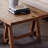 Traditional design solid wood coffee table