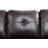 Aamanah 97"Faux Leather Sectional with Ottoman-87301211-87327954